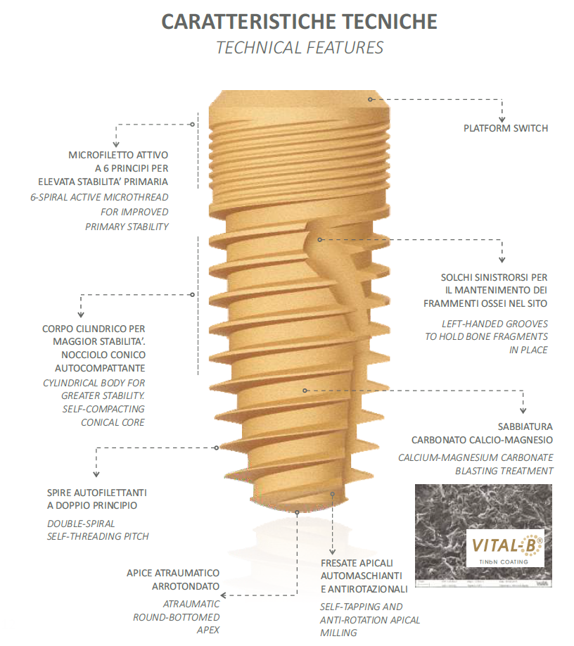 img tec exactive vitalb Soluzioni implantari per denti singoli, multipli e arcate